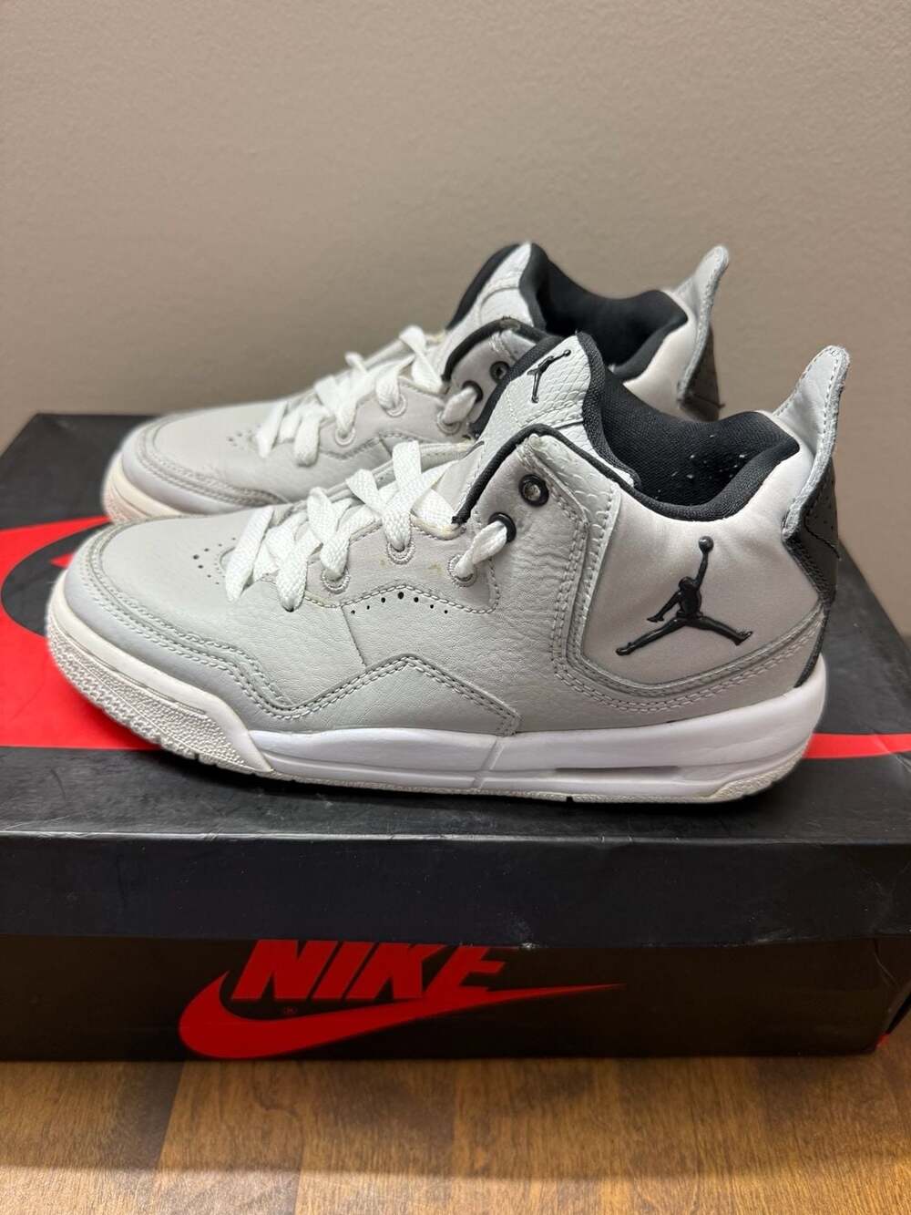 Nike Jordan Courtside 23 Grey Fog Youth Shoes